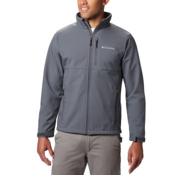 Columbia Muške Jakne - Ascender Softshell Tamno Sive | UTJH-21059